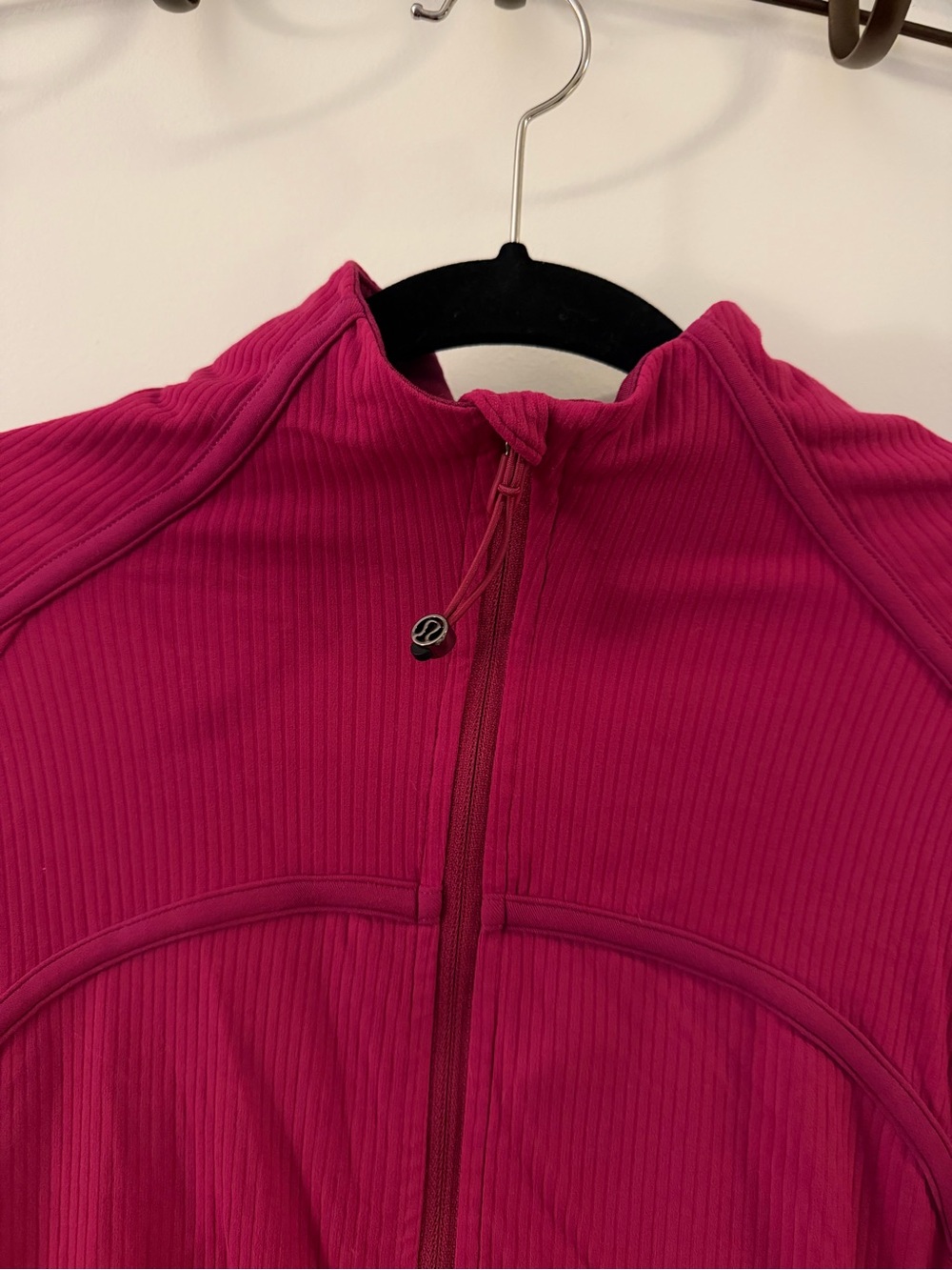 lululemon athletica Raspberry Rave Define Cropped Ribbed Jacket - Picture 2 of 3